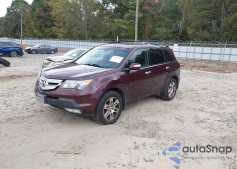 2009 Acura Mdx Technology Package z USA, uszkodzony, nr VIN 2HNYD28619H527740